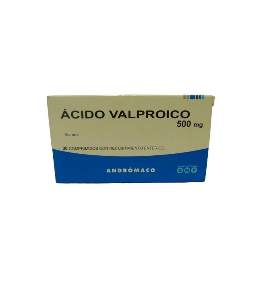 ACIDO VALPROICO 500 MG X 30 COMPRIMIDOS