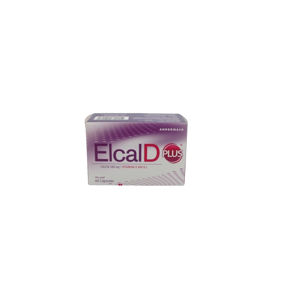 ELCAL D PLUS X 60 CAPSULAS