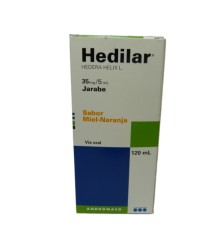 HEDILAR 35 MG /5 ML X 120ML JARABE
