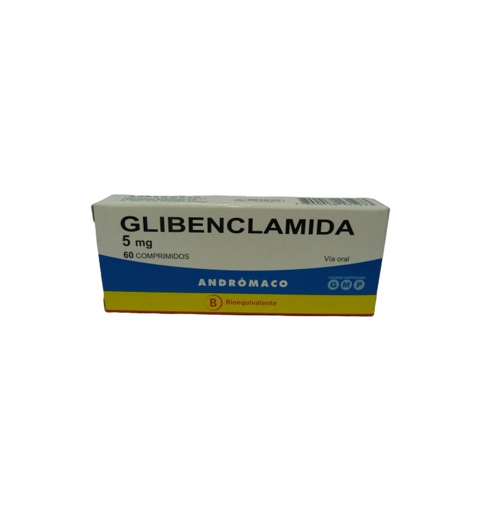 GLIBENCLAMIDA 5 MG X60 COMPRIMIDOS