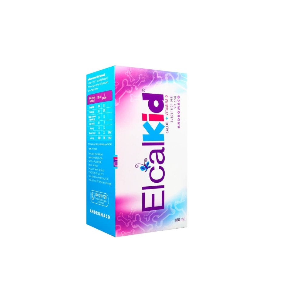 ELCAL KID JARABE X 180ML ELCAL KID JARABE X 180ML