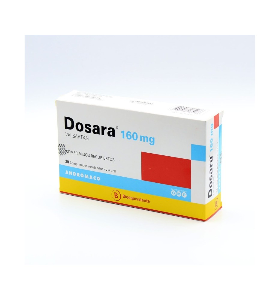 DOSARA 160 MG X 30 COMPRIMIDOS DOSARA 160 MG X 30 COMPRIMIDOS