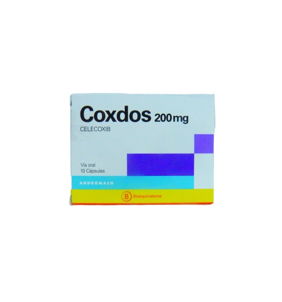 COXDOS 200 MG X 10 CAPSULAS COXDOS 200 MG X 10 CAPSULAS