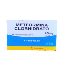 METFORMINA 850 MG X60 COMPRIMIDOS RECUBIERTOS