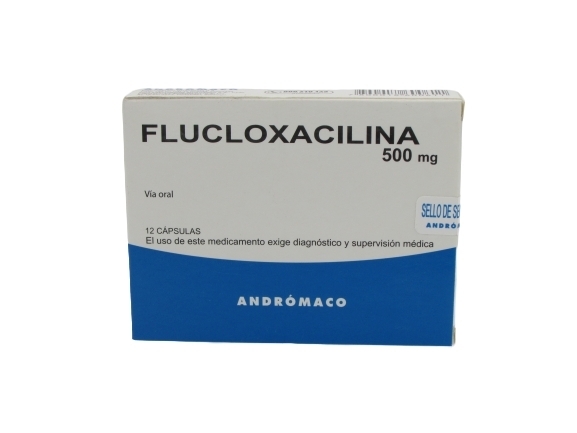 FLUCLOXACILINA 500 MG X12 COMPRIMIDOS