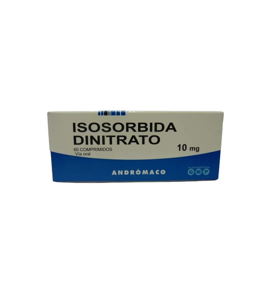 ISOSORBIDE 10 MG X60 COMPRIMIDOS ISOSORBIDE 10 MG X60 COMPRIMIDOS