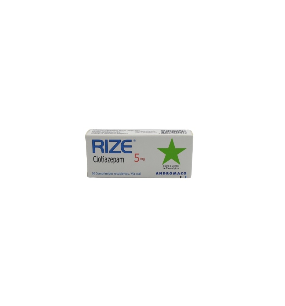 RIZE 5MG X30 COMPRIMIDOS RECUBIERTOS