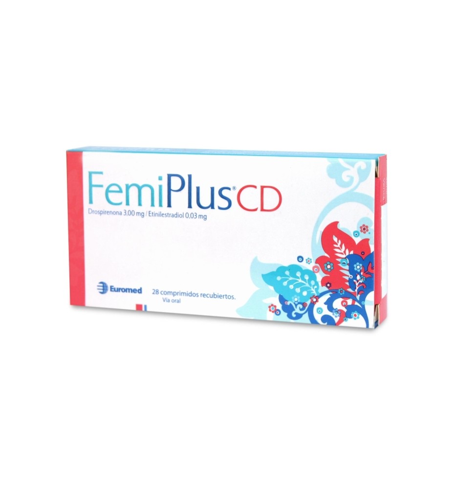 FEMIPLUS CD X28 COMPRIMIDOS RECUBIERTOS FEMIPLUS CD X28 COMPRIMIDOS RECUBIERTOS
