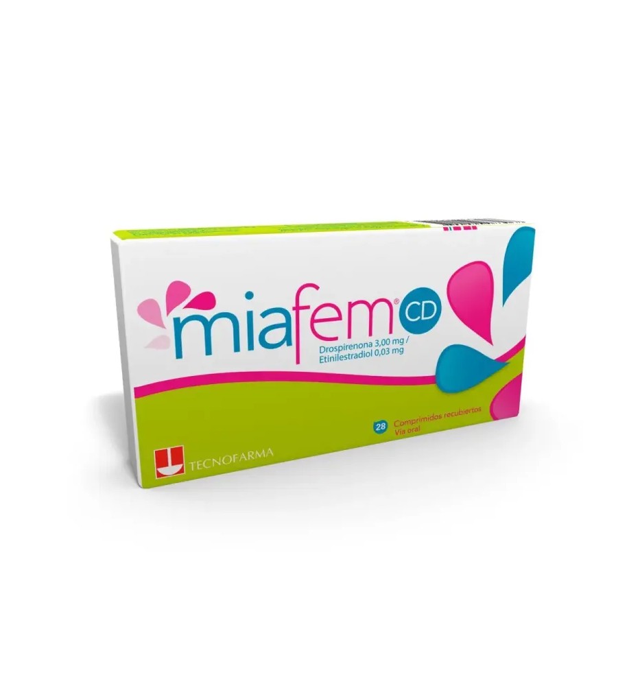 MIAFEM CD X28 COMPRIMIDOS MIAFEM CD X28 COMPRIMIDOS