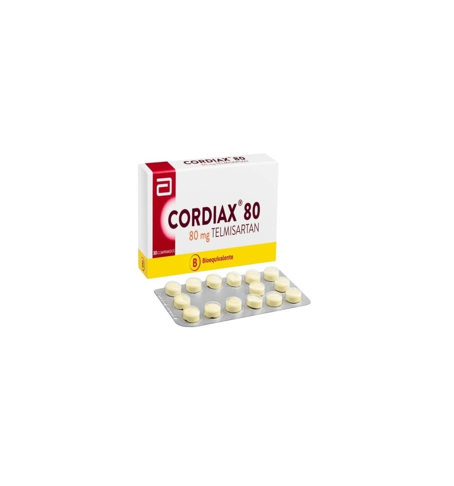 CORDIAX 80 MG X 40 COMPRIMIDOS CORDIAX 80 MG X 40 COMPRIMIDOS