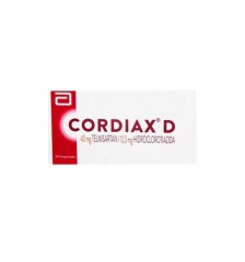 CORDIAX-D 40 MG / 12.5 MG X 40 COMPRIMIDOS