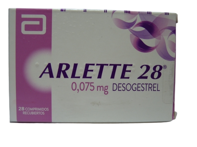 ARLETTE 28 X 28 COMPRIMIDOS RECUBIERTOS