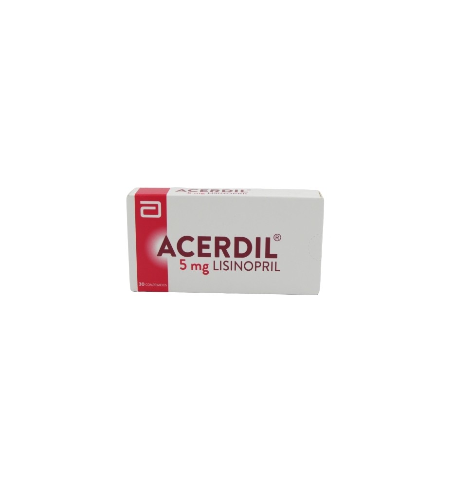 ACERDIL 5 MG X 30 COMPRIMIDOS ACERDIL 5 MG X 30 COMPRIMIDOS