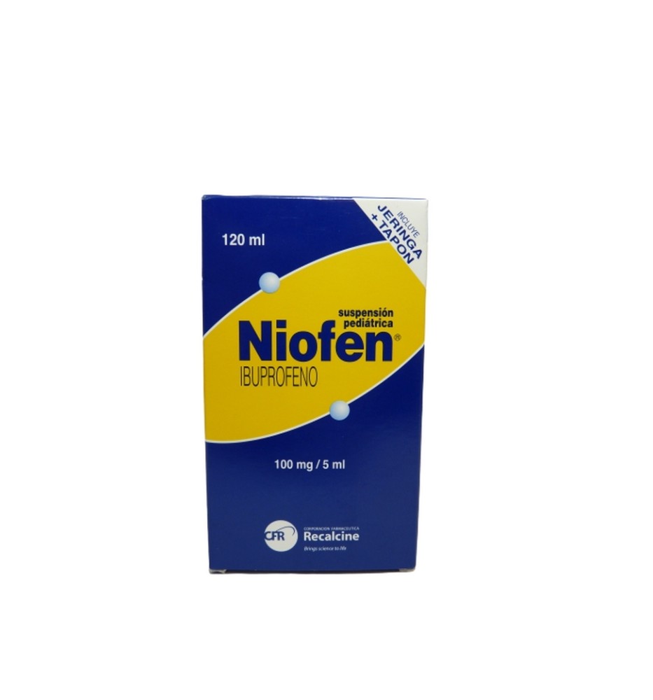 NIOFEN PEDIATRICO 100MG/5ML X120ML SUSPENSION ORAL