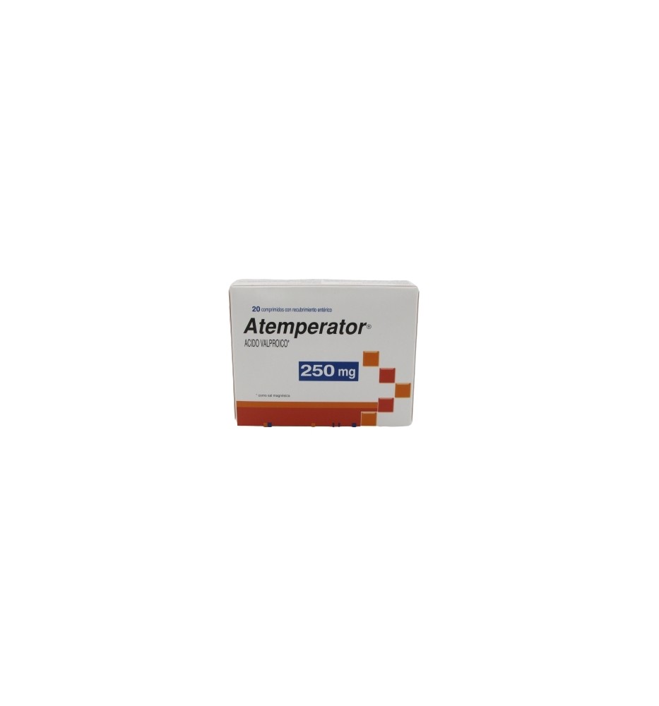 ATEMPERATOR 250 MG X 20 COMPRIMIDOS RECUBIERTOS