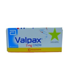 VALPAX 2 MG X 30 COMPRIMIDOS