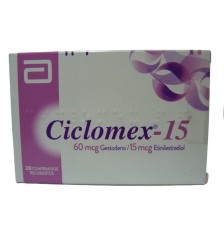 CICLOMEX 15 X 28 COMPRIMIDOS RECUBIERTOS