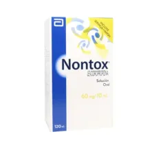 NONTOX 60MG/10ML  X120ML JARABE