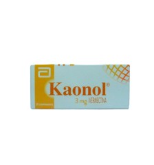 KAONOL 3 MG X2 COMPRIMIDOS