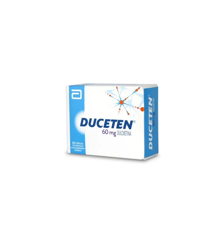 DUCETEN 60 MG X 30 CAPSULAS DUCETEN 60 MG X 30 CAPSULAS