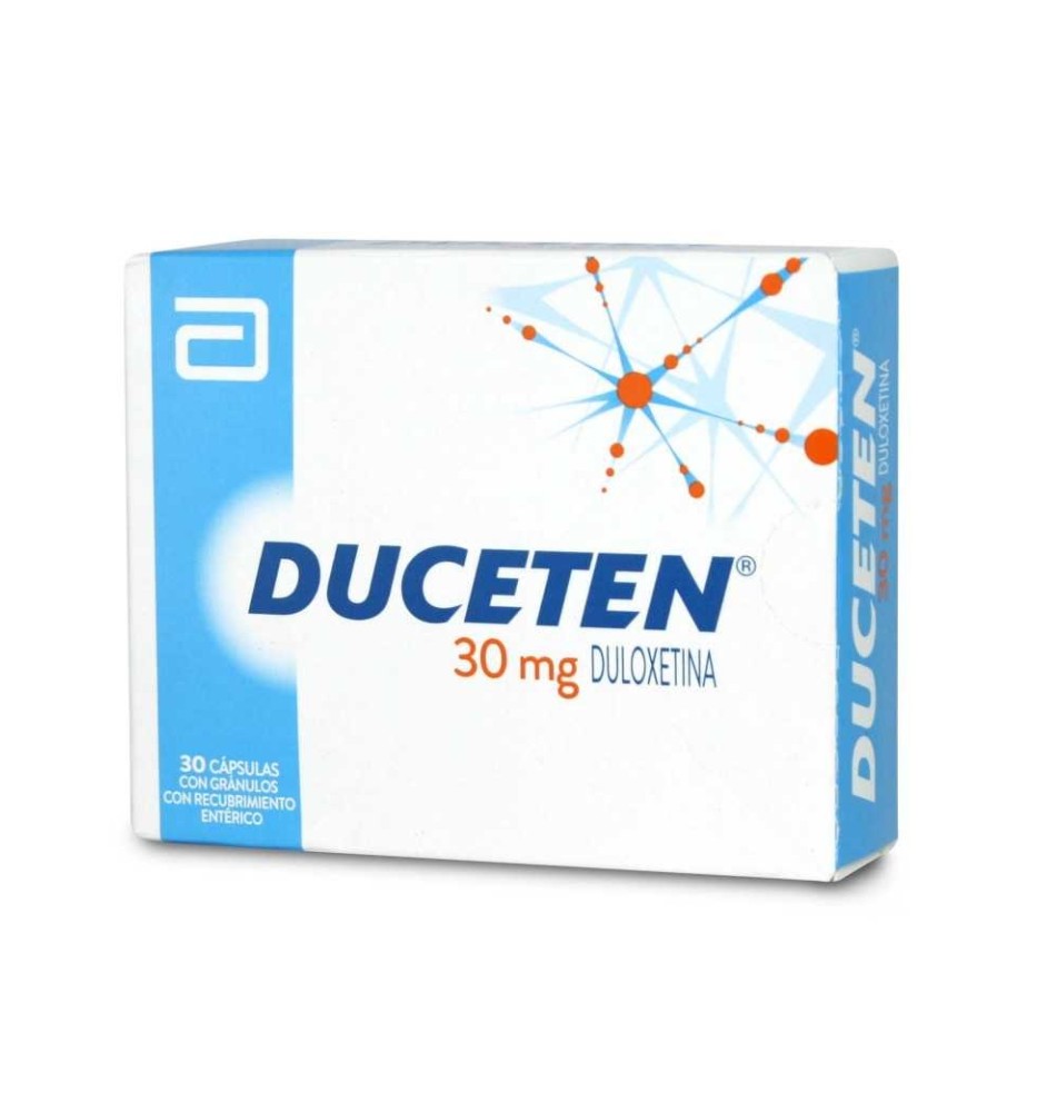 DUCETEN 30 MG X 30 CAPSULAS DUCETEN 30 MG X 30 CAPSULAS