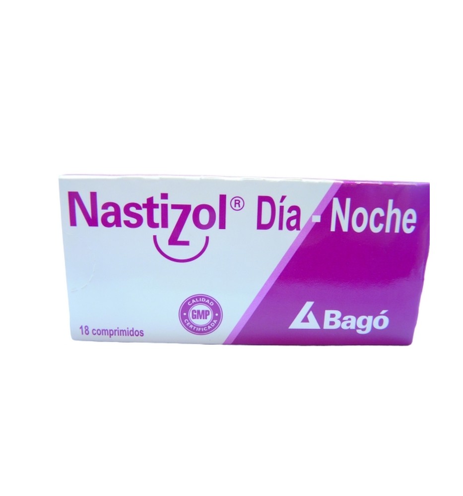 NASTIZOL DIA NOCHE X 18 COMPRIMIDOS NASTIZOL DIA NOCHE X 18 COMPRIMIDOS