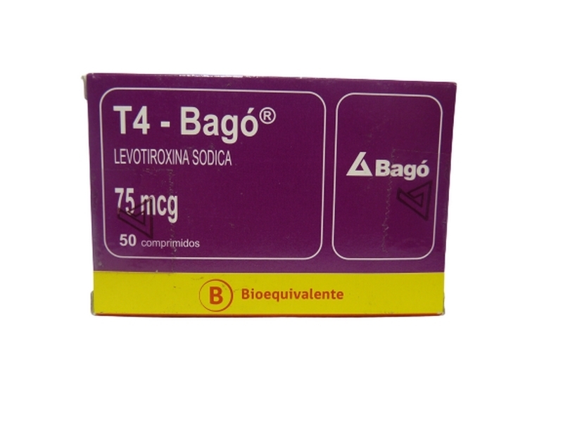 T4-BAGO 75 MCG X50 COMPRIMIDOS FLEXIDOSIS