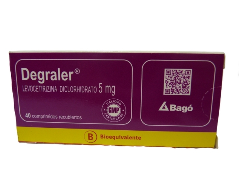 DEGRALER 5 MG X 40 COMPRIMIDOS RECUBIERTOS