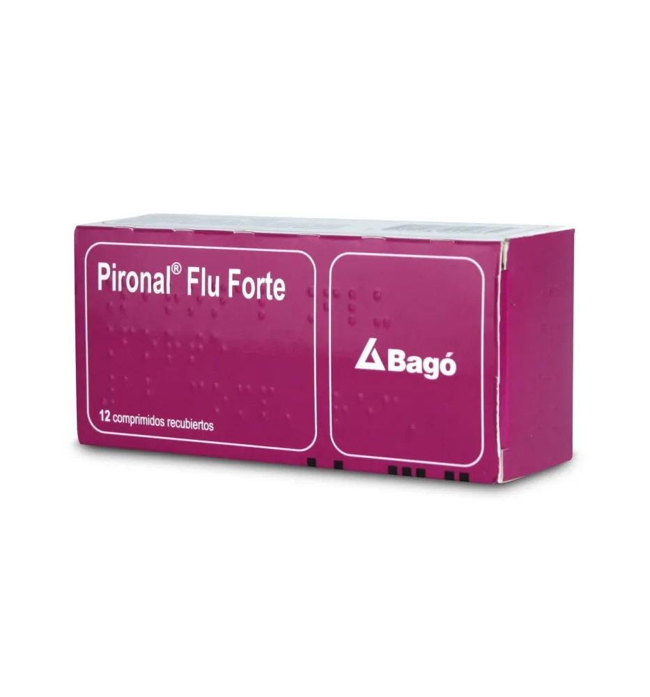 PIRONAL FLU FORTE X12 COMPRIMIDOS PIRONAL FLU FORTE X12 COMPRIMIDOS