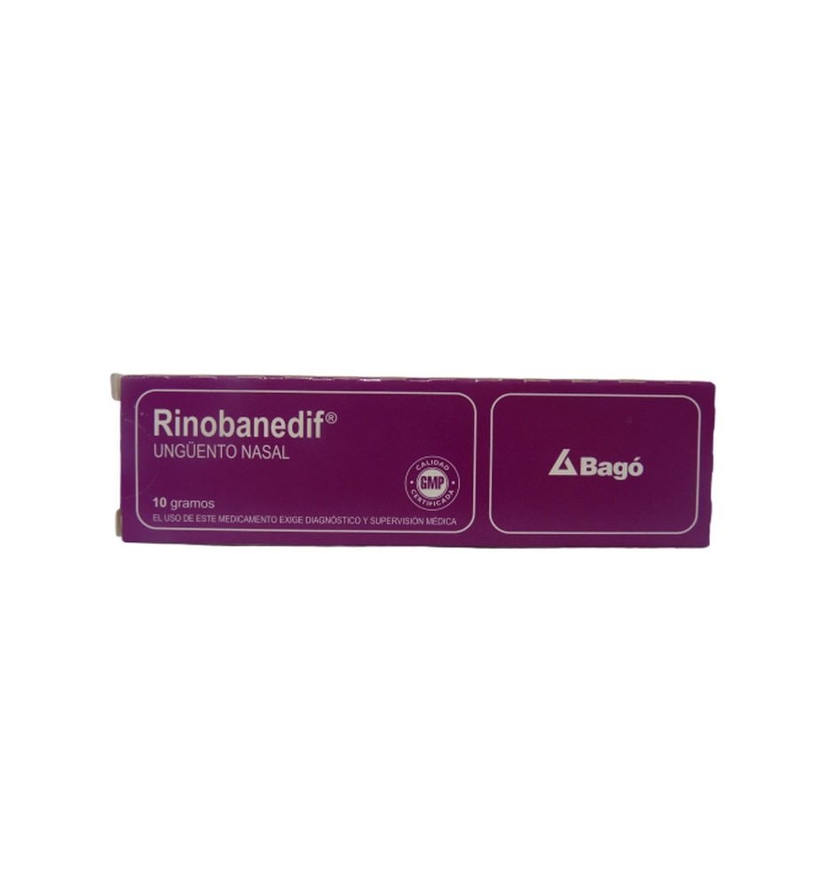 RINOBANEDIF UNGÜENTO NASAL 10G X10