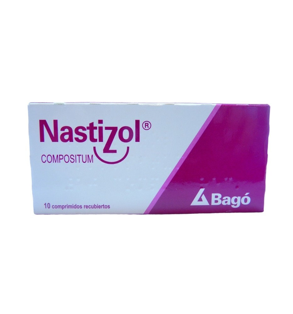 NASTIZOL COMPUESTO X10 COMPRIMIDOS RECUBIERTOS
