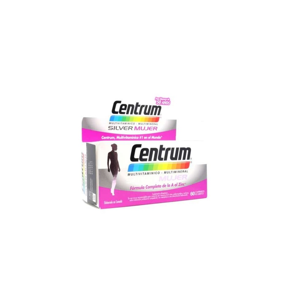 CENTRUM MUJER X60 COM. RECUBIERTOS