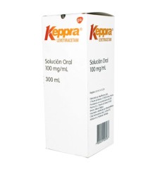 KEPPRA 100 MG X300 ML SOLUCION ORAL
