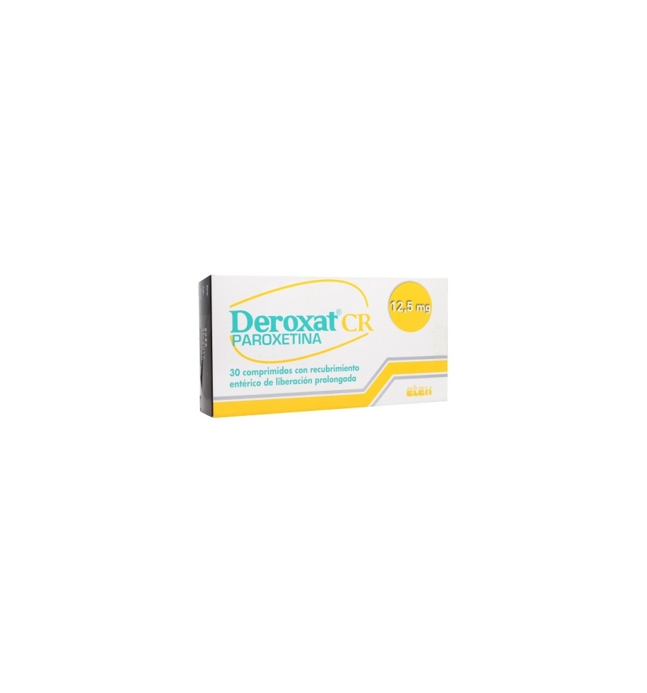 DEROXAT CR. 12.5 MG X 30 COMPRIMIDOS
