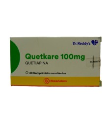QUETKARE 100 MG X 30 COMPRIMIDOS
