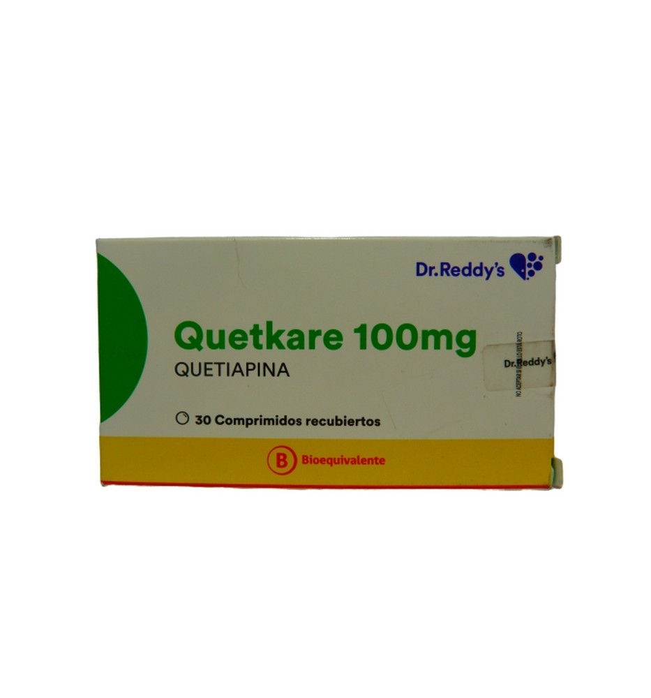 QUETKARE 100 MG X 30 COMPRIMIDOS QUETKARE 100 MG X 30 COMPRIMIDOS