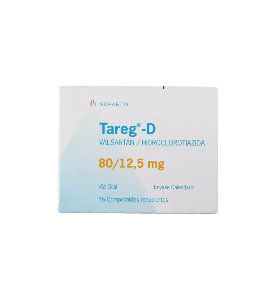 TAREG-D 80/12.5 MG X 56 COMPRIMIDOS TAREG-D 80/12.5 MG X 56 COMPRIMIDOS