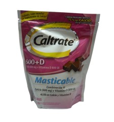 CALTRATE 600+D CHOCOLATE X60COM. MASTICABLES