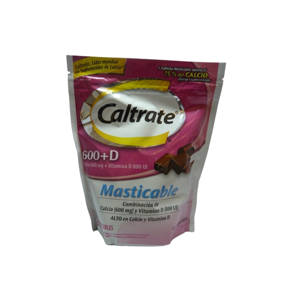 CALTRATE 600+D CHOCOLATE X60COM. MASTICABLES CALTRATE 600+D CHOCOLATE X60COM. MASTICABLES