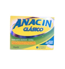 ANACIN X 8 COMPRIMIDOS 