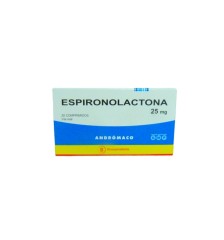 ESPIRONOLACTONA 25MG X20COMPRIMIDOS.