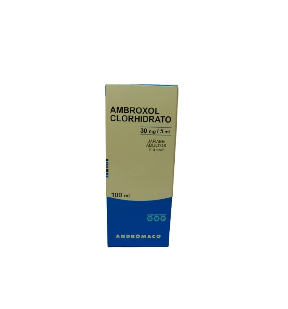AMBROXOL 30 MG / 5 ML X 100 ML JARABE AMBROXOL 30 MG / 5 ML X 100 ML JARABE