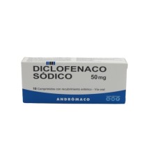 DICLOFENACO 50 MG X 10 COMPRIMIDOS