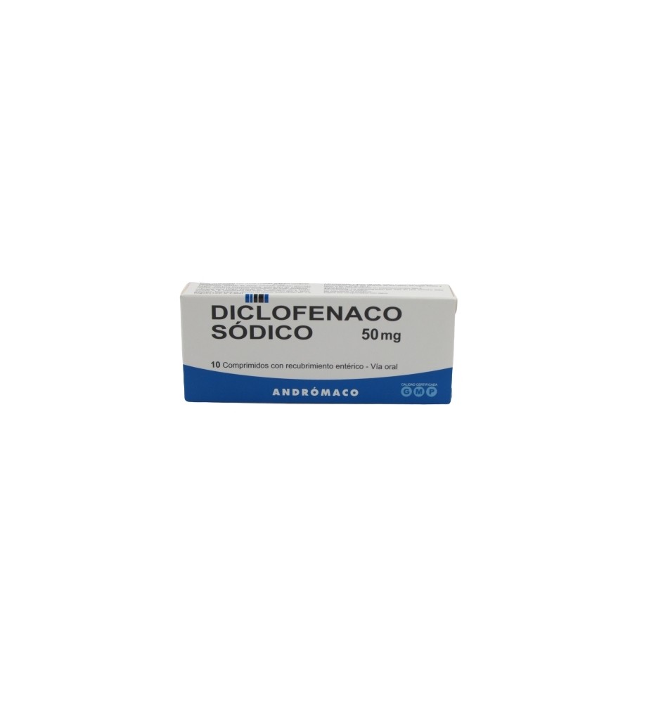 DICLOFENACO 50 MG X 10 COMPRIMIDOS DICLOFENACO 50 MG X 10 COMPRIMIDOS