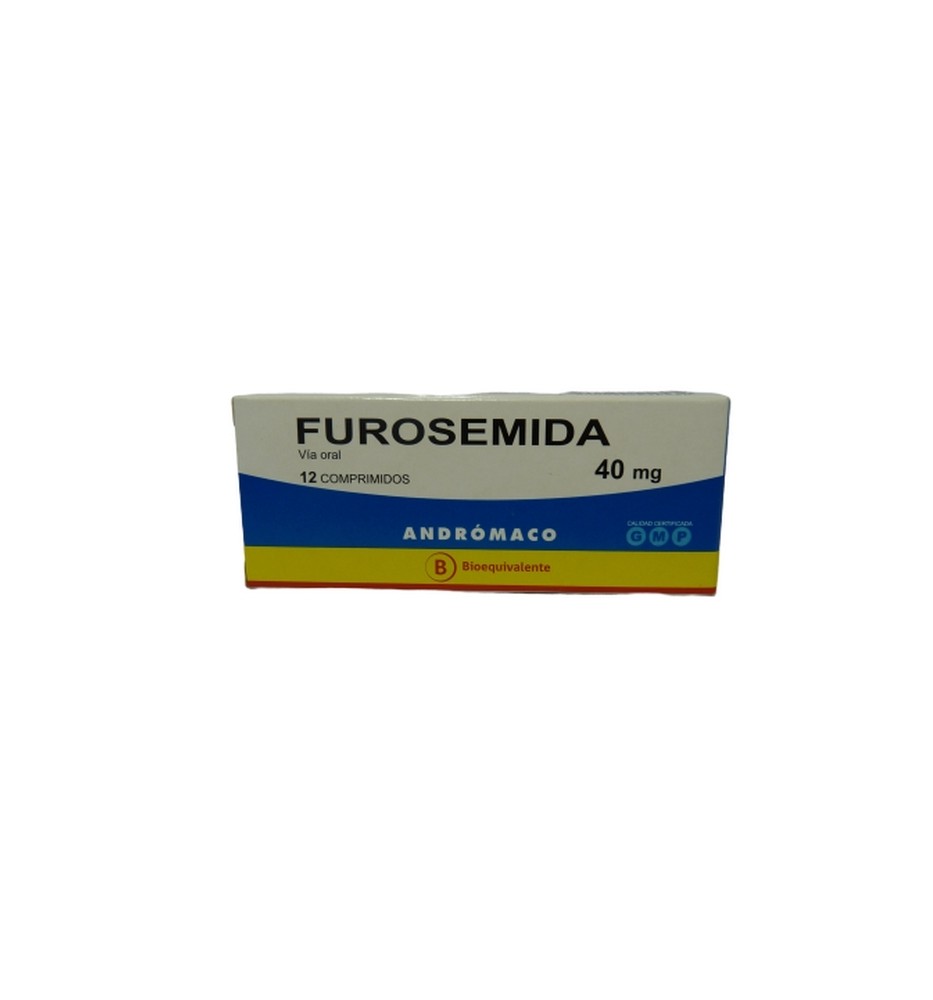 FUROSEMIDA 40 MG X12 COMPRIMIDOS FUROSEMIDA 40 MG X12 COMPRIMIDOS