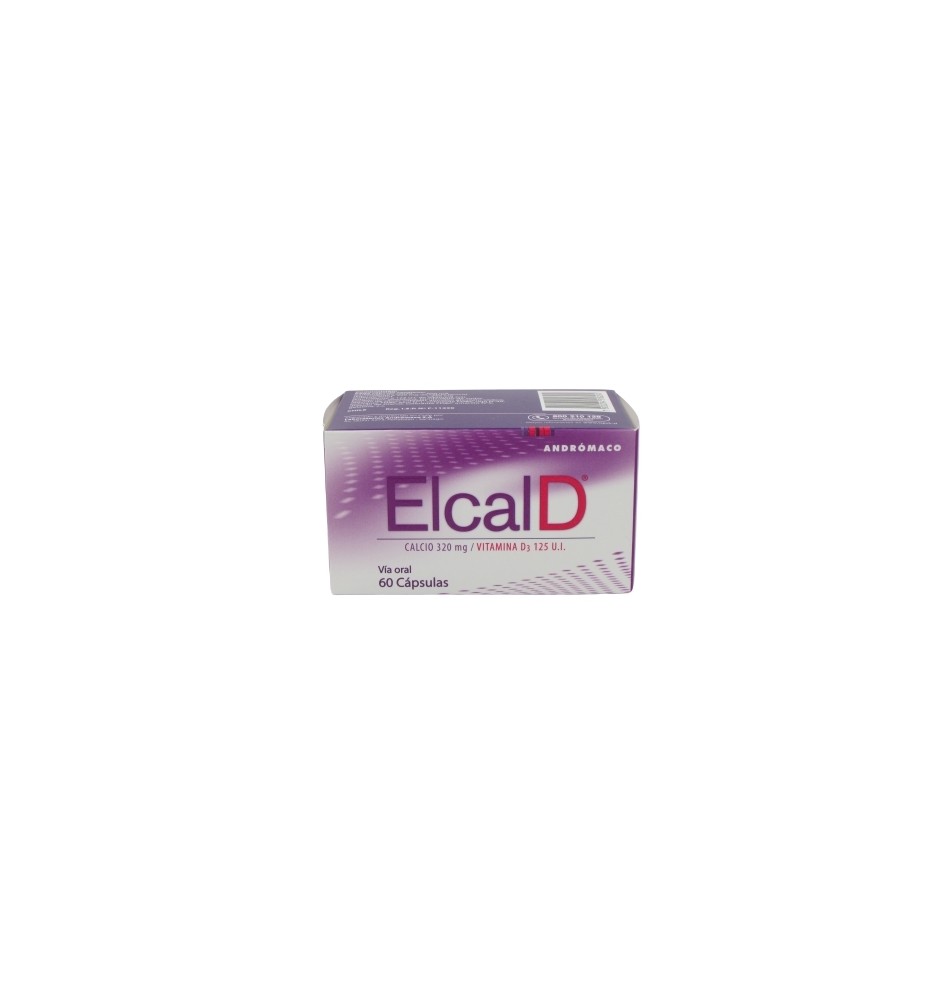ELCAL D X 60 CAPSULAS ELCAL D X 60 CAPSULAS