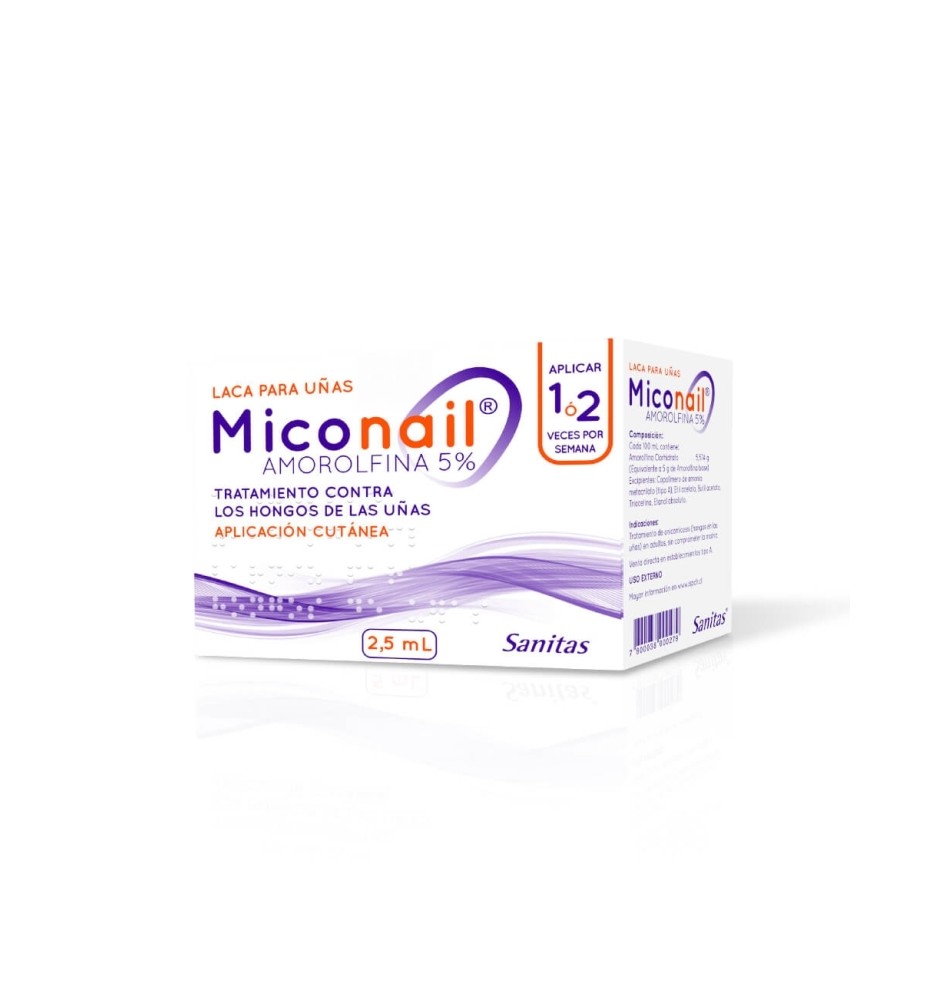 MICONAIL 5% LACA 5ML X2