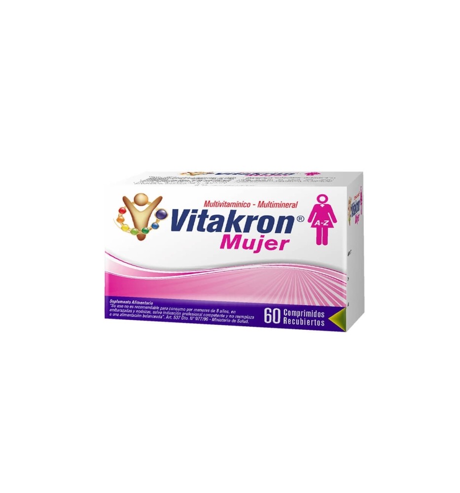 VITAKRON MUJER X60 COMPRIMIDOS VITAKRON MUJER X60 COMPRIMIDOS