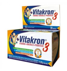 VITAKRON VITAMINAS + MINERALES + PROBIOTICO X30 CAPSULAS