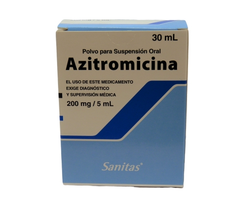 AZITROMICINA 200 MG / 5 ML X 30 ML SUSPENSION ORAL